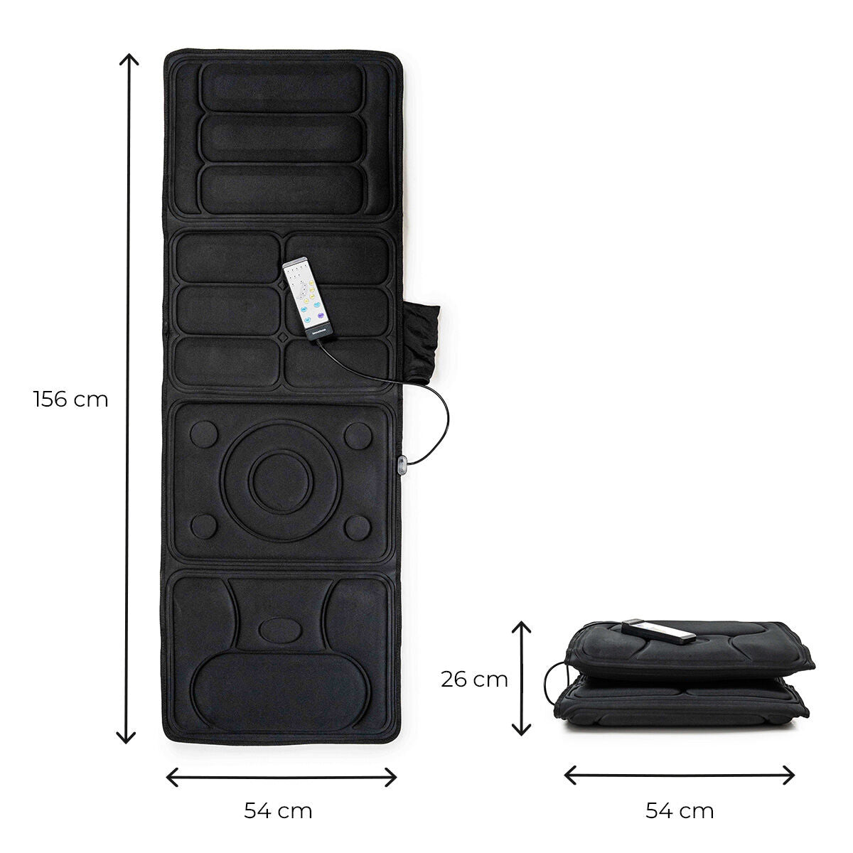 Innovagoods Vibration Massage Mattress Vhemat Innovagoods