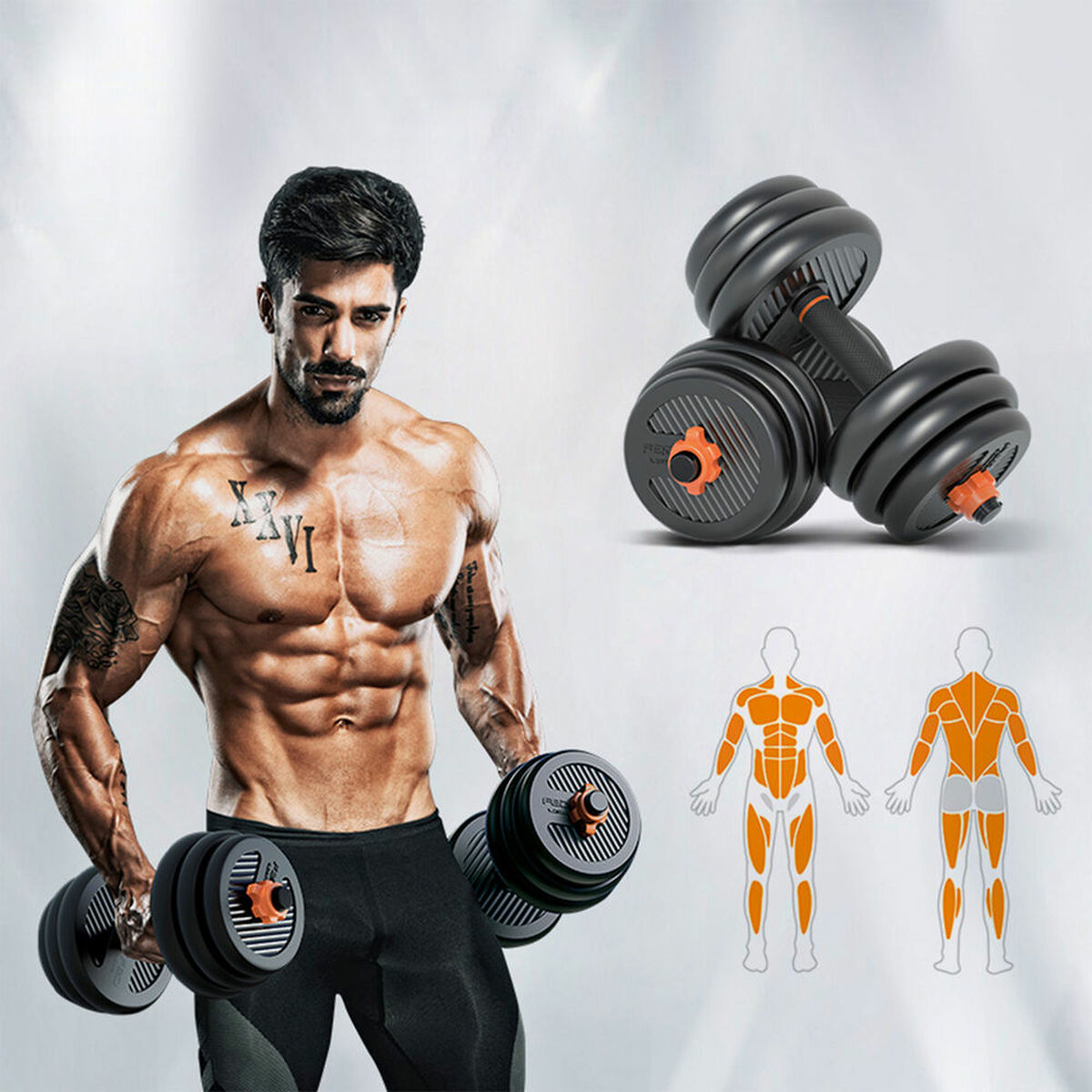 Xiaomi Kettlebell And Dumbbell Kit Xiaomi 10 Kg 10 Kg