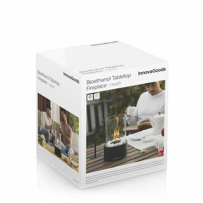 Innovagoods Decorative Bioethanol Tabletop Fireplace Heatfir Innovagoods