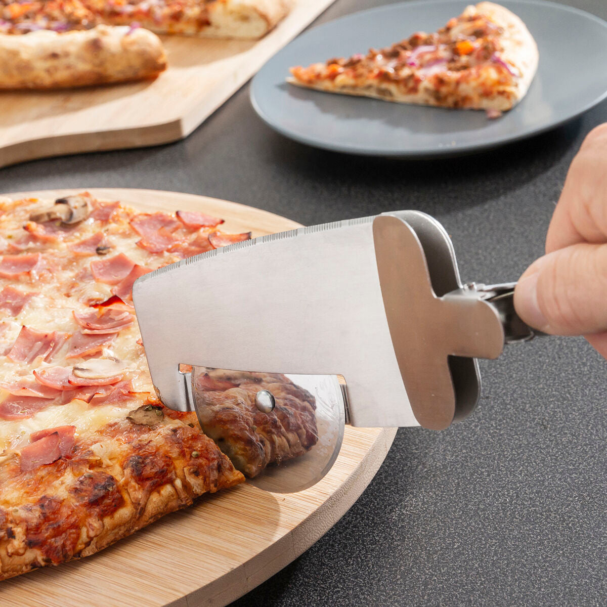 Innovagoods Pizza Cutter 4-In-1 Nice Slice Innovagoods