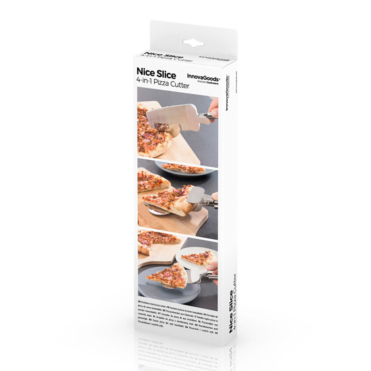 Innovagoods Pizza Cutter 4-In-1 Nice Slice Innovagoods
