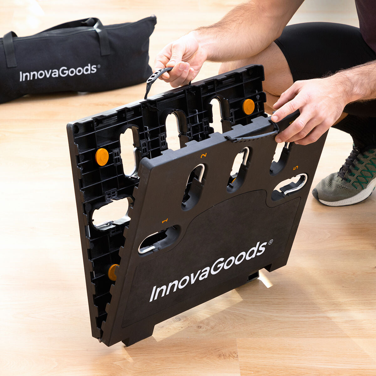 Innovagoods Integrated Portable Training System With Exercise Guide Gympak Max Innovagoods