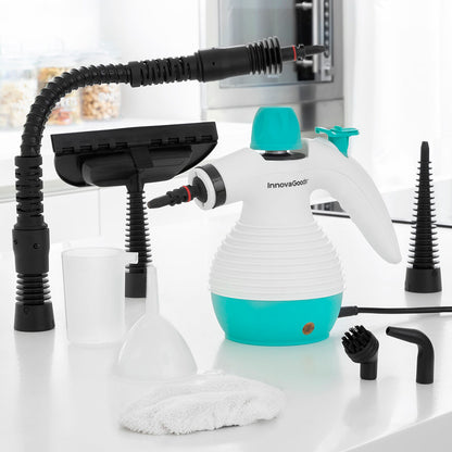 Innovagoods Multi-Purpose, 9-In-1 Hand-Held Steamer With Accessories Steany Innovagoods 0,35 L 3 Bar 1000W