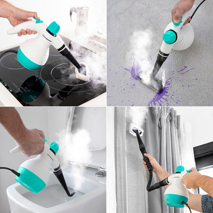 Innovagoods Multi-Purpose, 9-In-1 Hand-Held Steamer With Accessories Steany Innovagoods 0,35 L 3 Bar 1000W