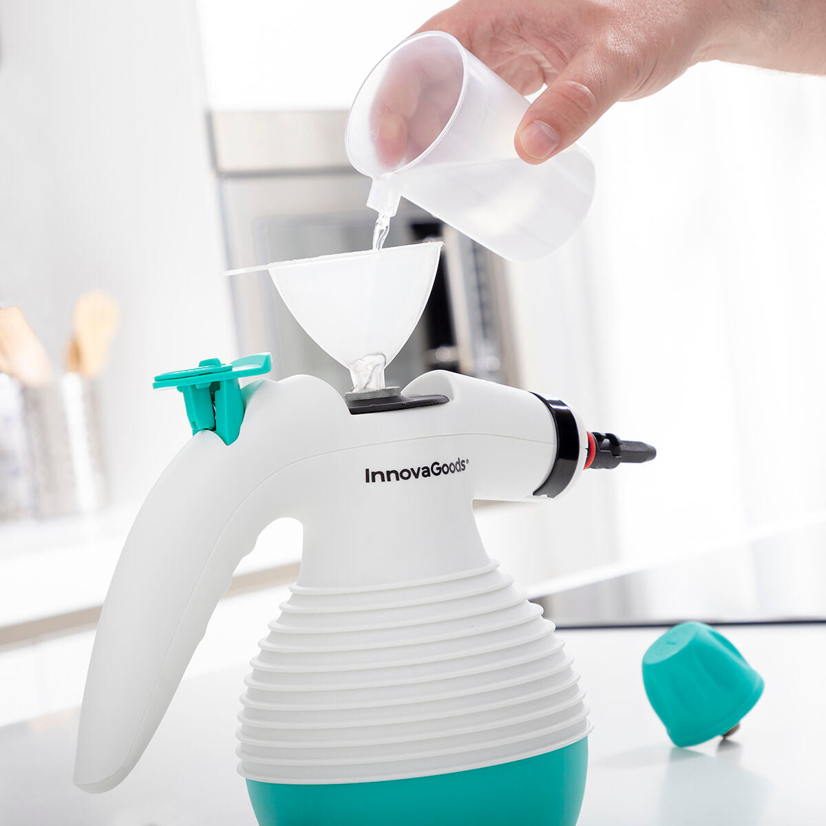 Innovagoods Multi-Purpose, 9-In-1 Hand-Held Steamer With Accessories Steany Innovagoods 0,35 L 3 Bar 1000W