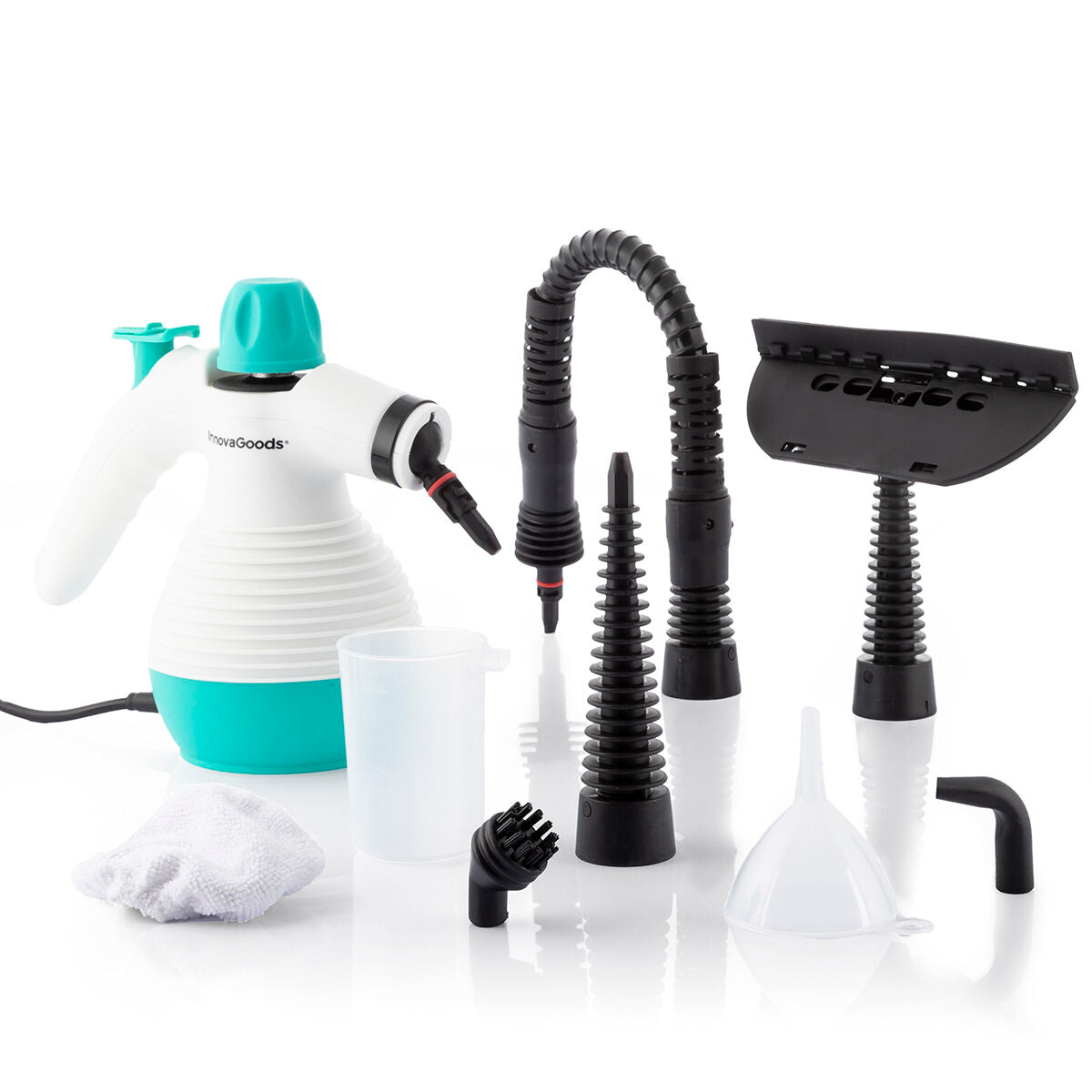 Innovagoods Multi-Purpose, 9-In-1 Hand-Held Steamer With Accessories Steany Innovagoods 0,35 L 3 Bar 1000W