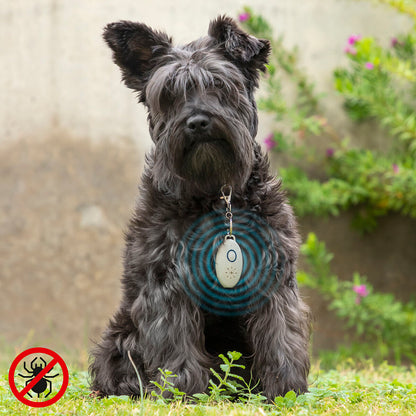 Innovagoods Rechargeable Ultrasound Parasite Repellent For Pets Petrep Innovagoods