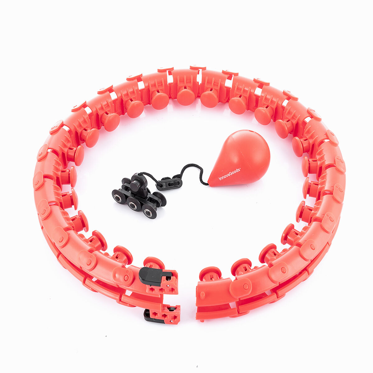 Innovagoods Adjustable Smart Fitness Hoop With Weight Fittehoop Innovagoods