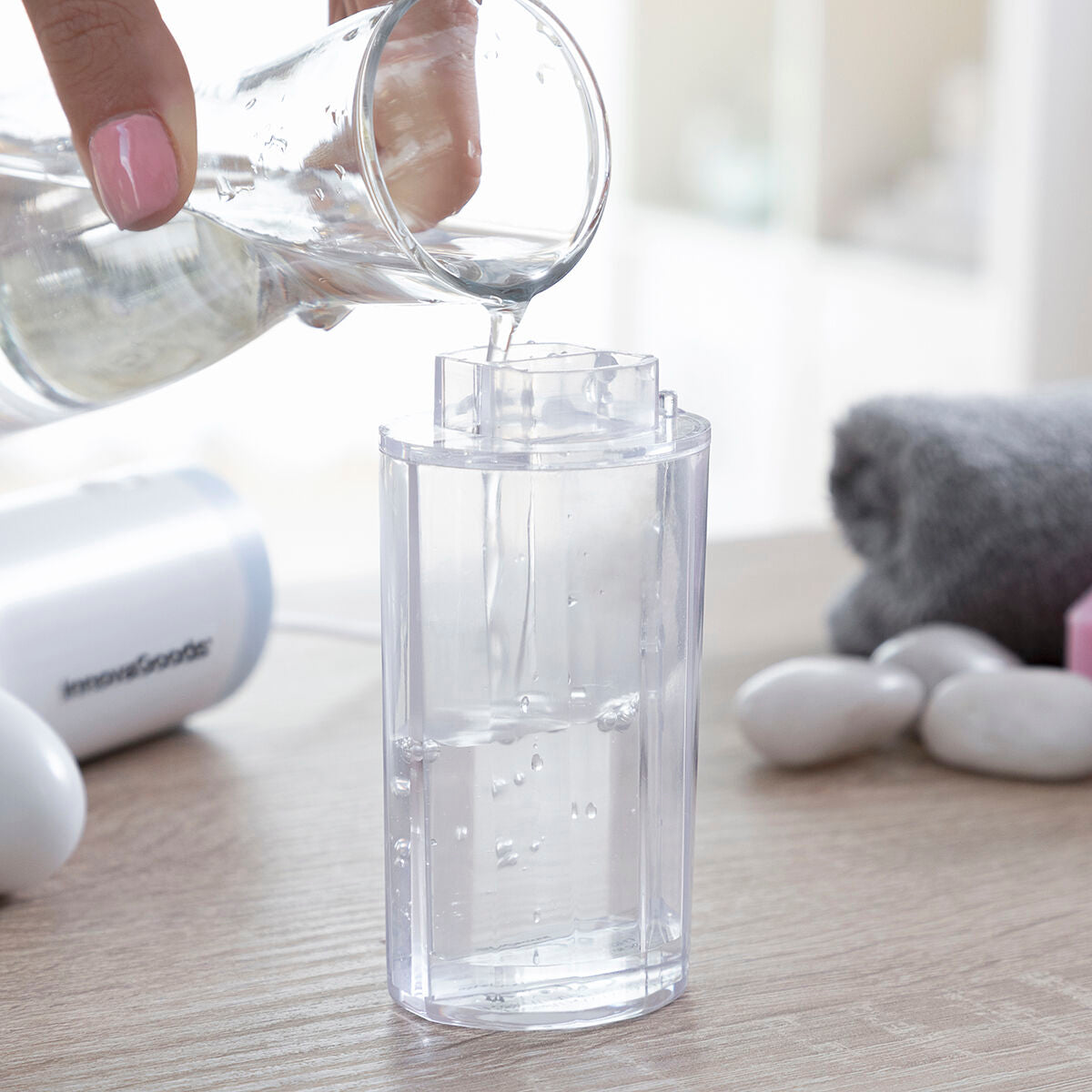 Innovagoods Rechargeable Facial Impurity Hydro-Cleanser Hyser Innovagoods