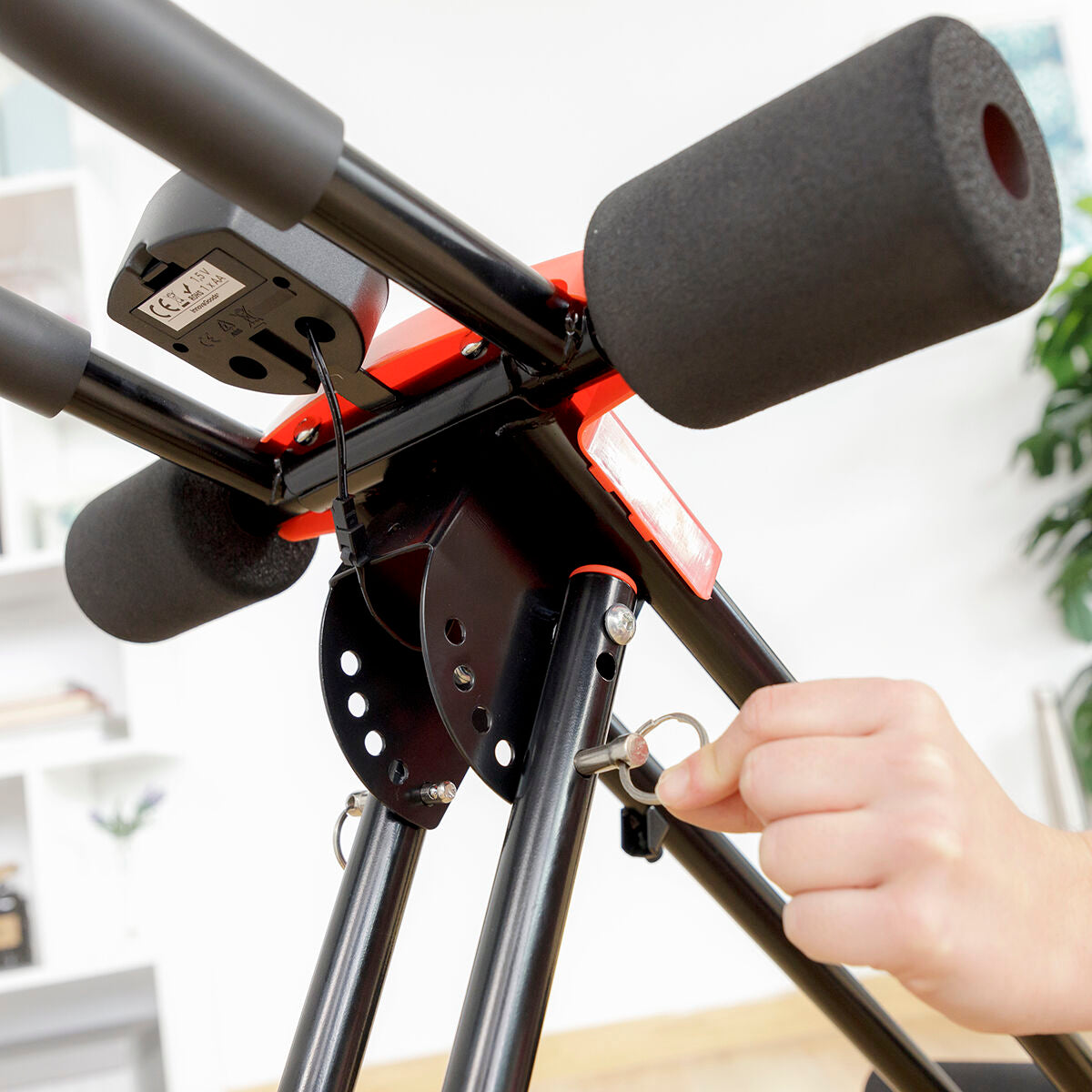 Innovagoods Folding Abdominal Machine With Exercise Guide Plawer Innovagoods