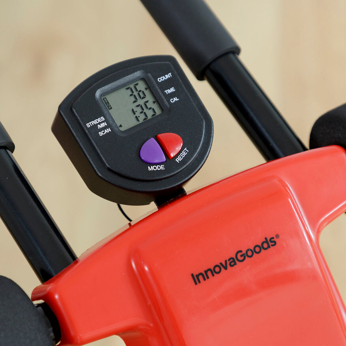 Innovagoods Folding Abdominal Machine With Exercise Guide Plawer Innovagoods