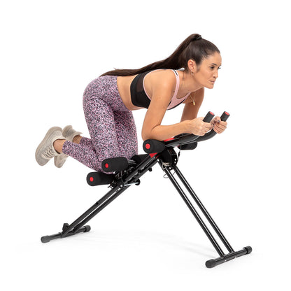 Innovagoods Folding Abdominal Machine With Exercise Guide Plawer Innovagoods