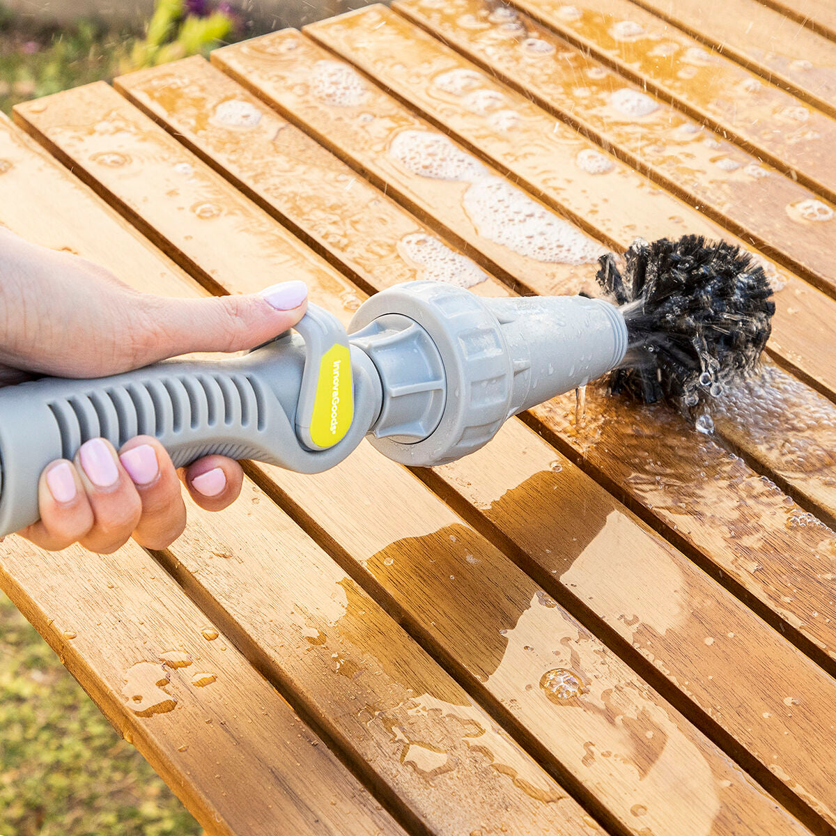 Innovagoods Rotating Brush For Hosepipe Twise Innovagoods