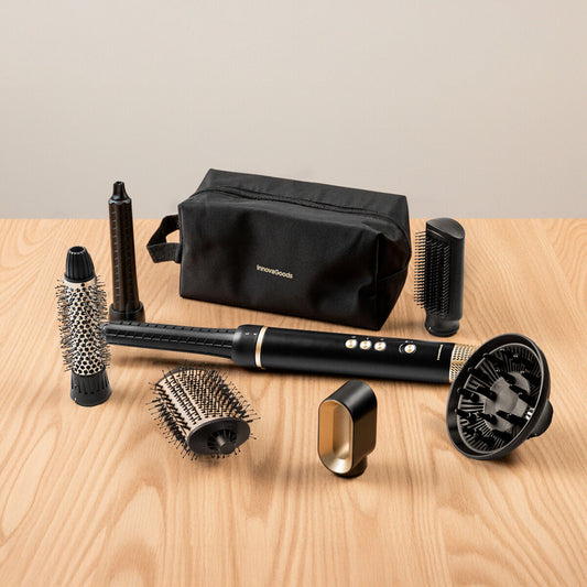 Innovagoods Ionic Multifunctional Air Dryer And Styler Brush With Coanda Technology And 7 Accessories Wavify Innovagoods