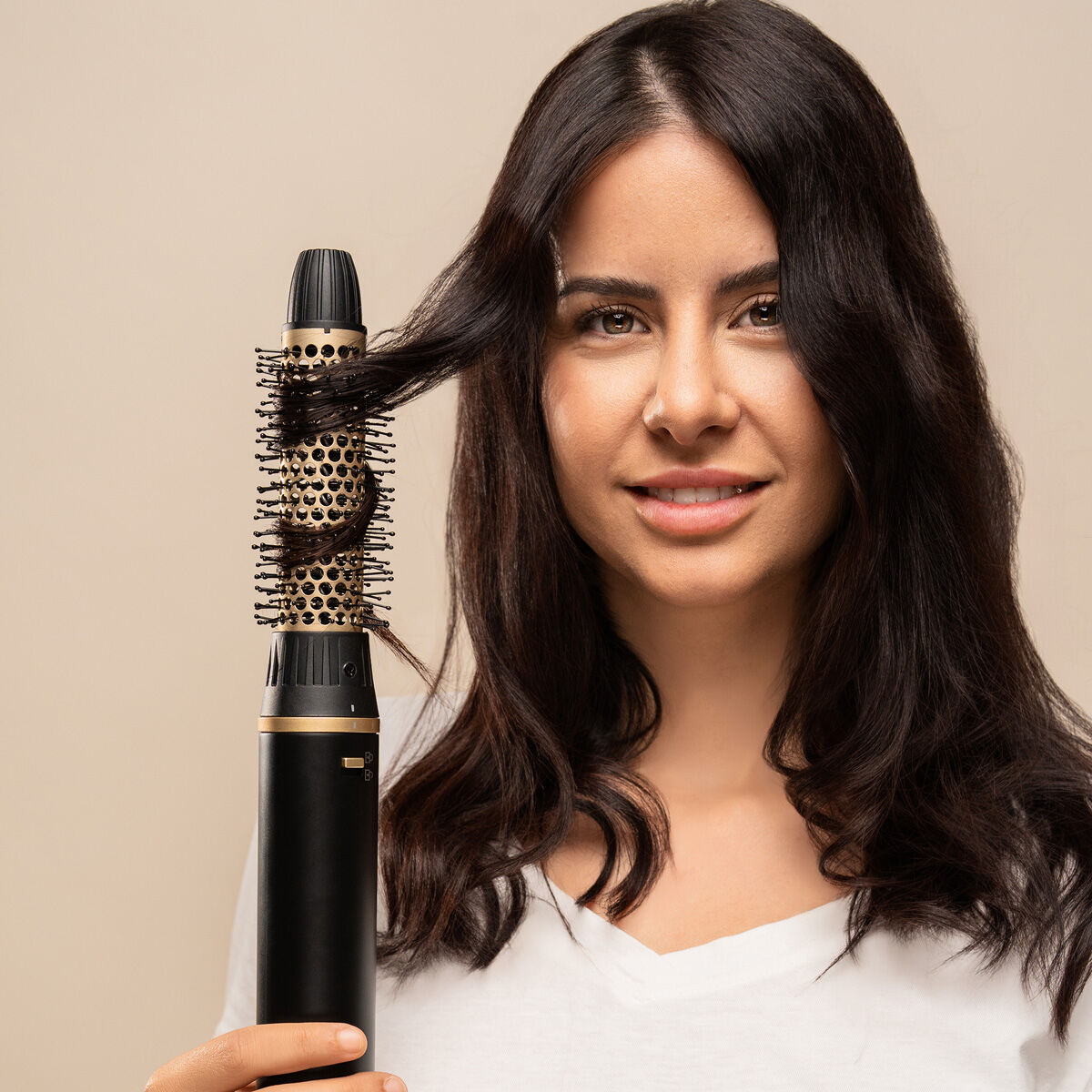 Innovagoods Ionic Multifunctional Air Dryer And Styler Brush With Coanda Technology And 7 Accessories Wavify Innovagoods